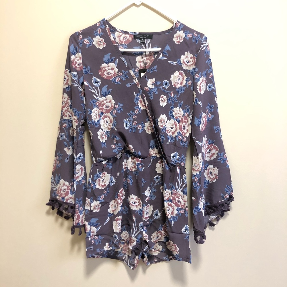 NWT Romeo+Juliet couture | Small floral romper
